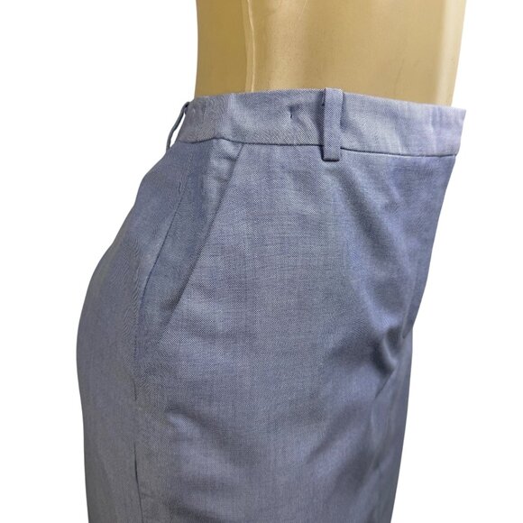 Brooks Brothers Womens Light Blue Cotton Blazer & Skirt Set Button Closures Sz 8 - Picture 11 of 16